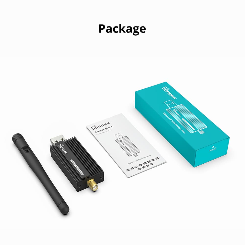 Sonoff Zigbee 3.0 USB Dongle Plus "E" – Home Assistant compatible