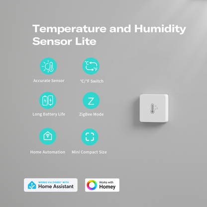 Third Reality Temperature and Humidity Sensor Lite – Zigbee, Home Assistant compatible