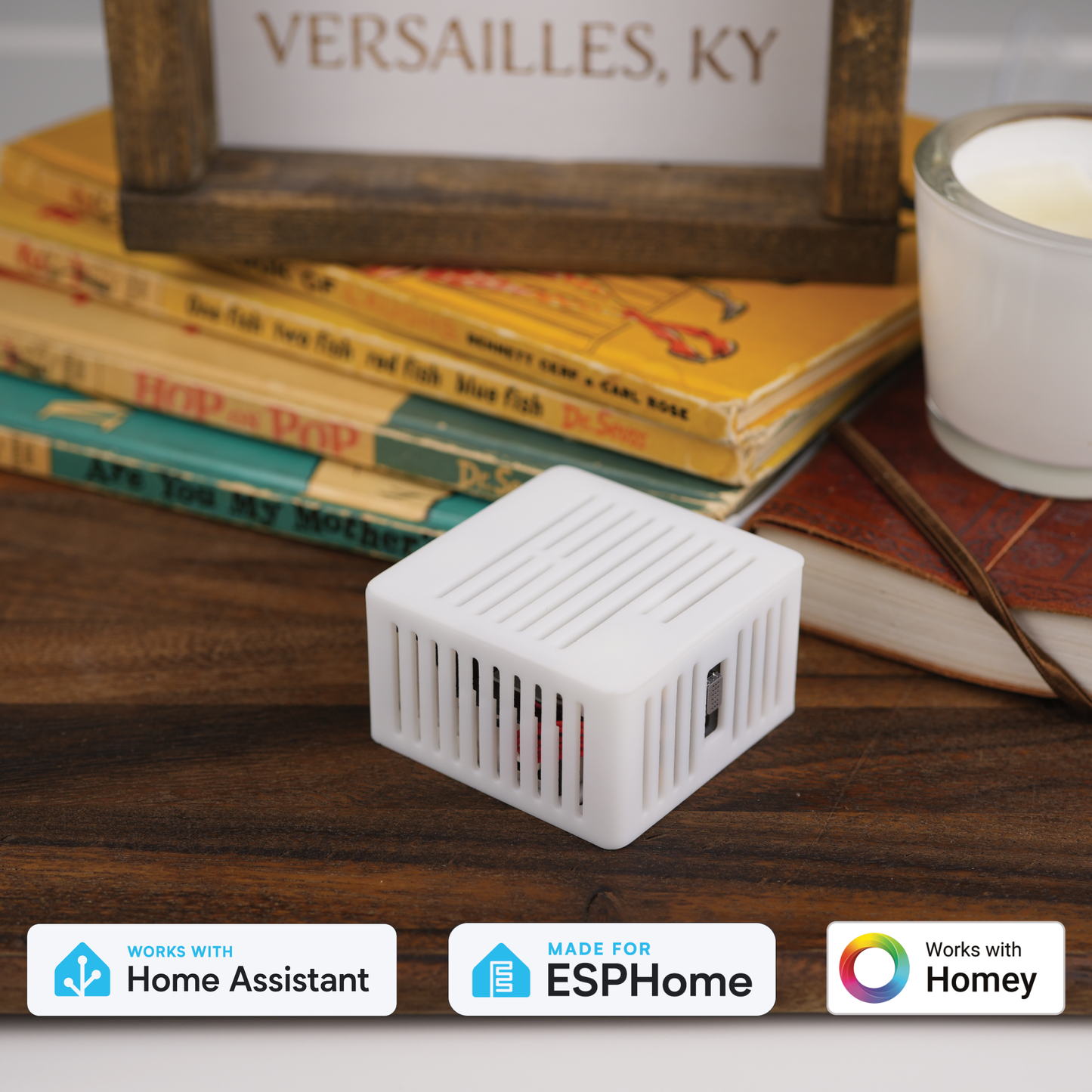 Apollo Automation AIR-1 Air Sensor w/ Gas & CO2 Sensor – WiFi, Home Assistant compatible