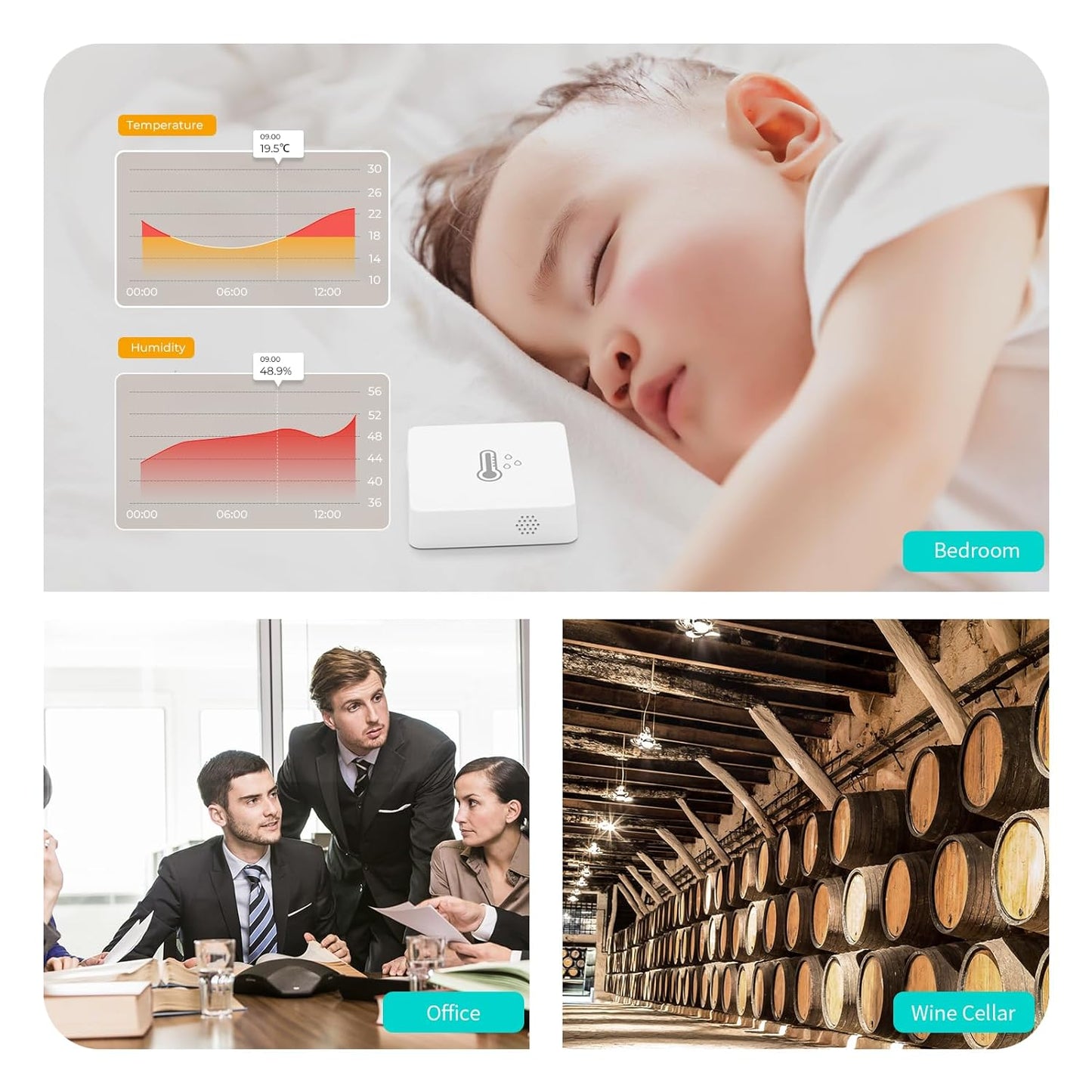 Third Reality Temperature and Humidity Sensor Lite – Zigbee, Home Assistant compatible