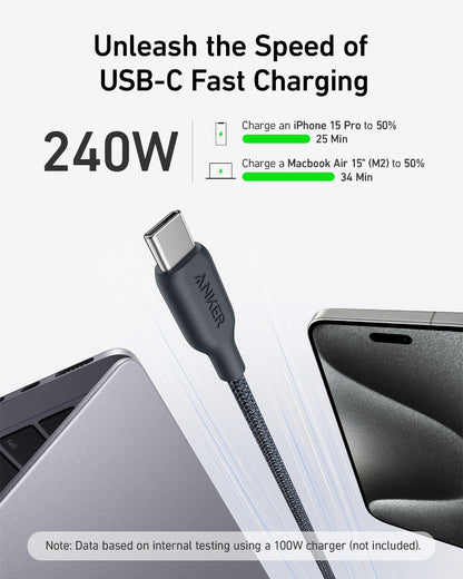 Anker USB-C Cable, Bio-Braided (543)