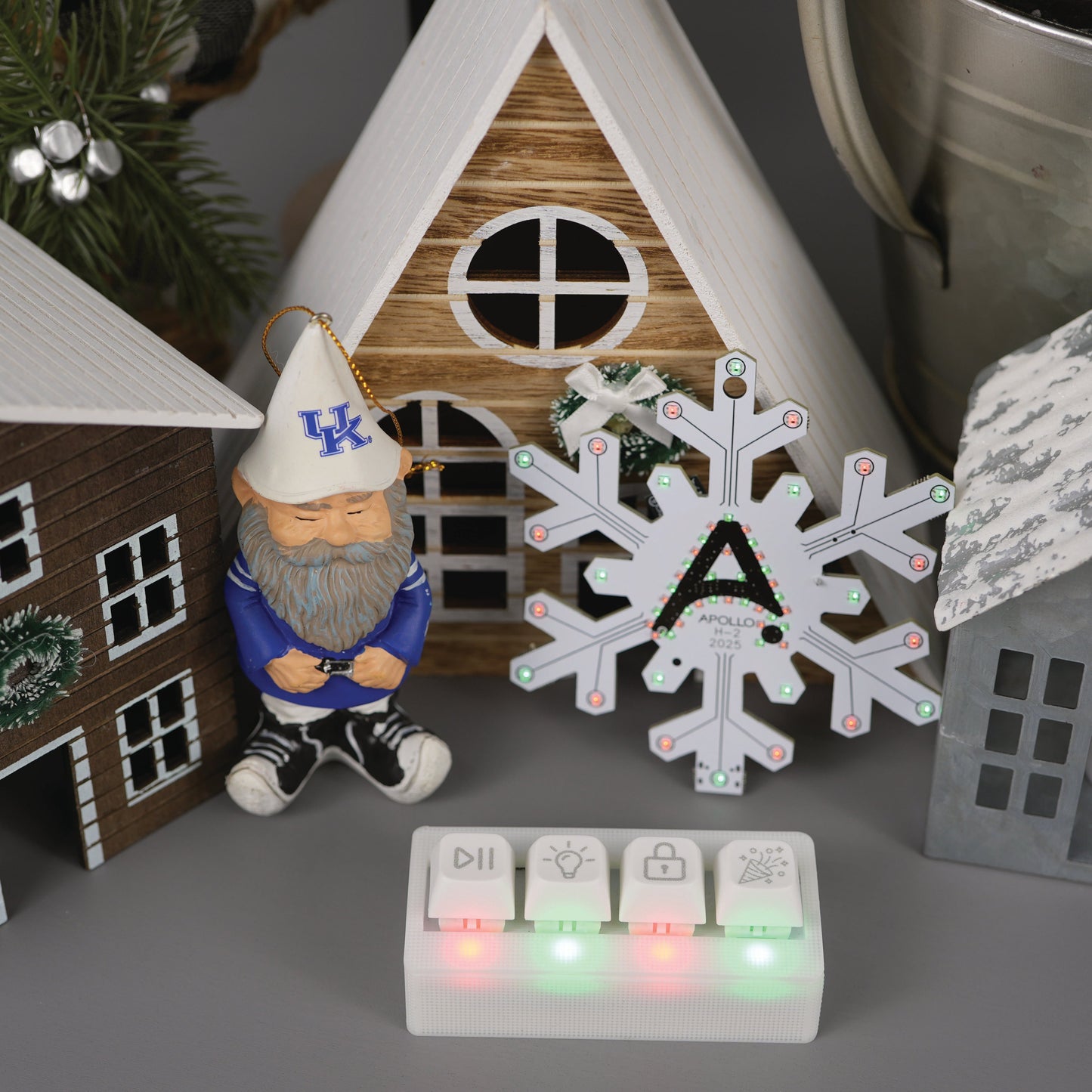 Apollo Automation BTN-1 Macro Deck – WiFi, Home Assistant compatible