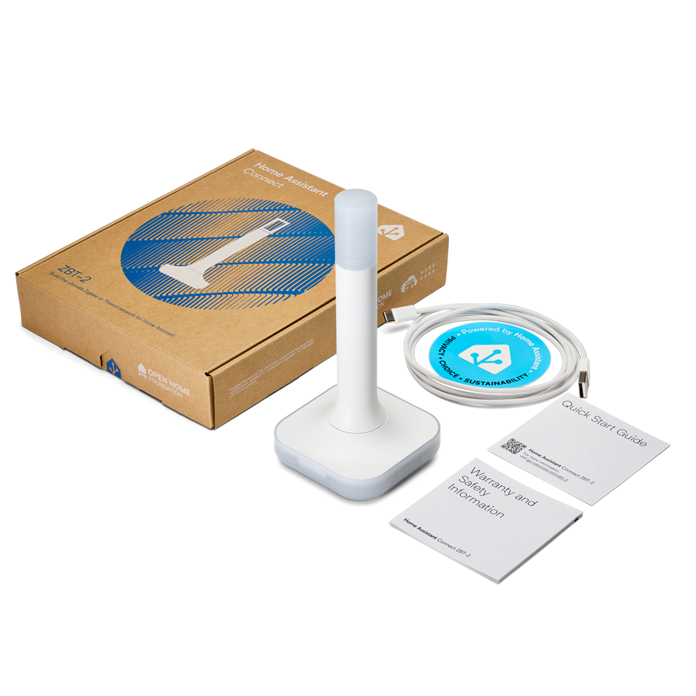 Nabu Casa Home Assistant Connect ZBT-2 – Zigbee Adapter
